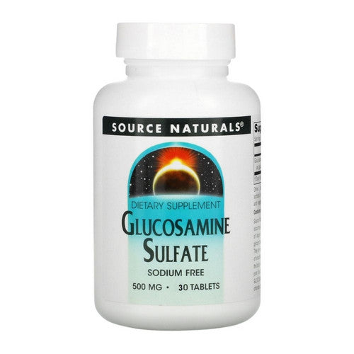 Glucosamine Sulfate Sodium Free 30 Tabs by Source Naturals