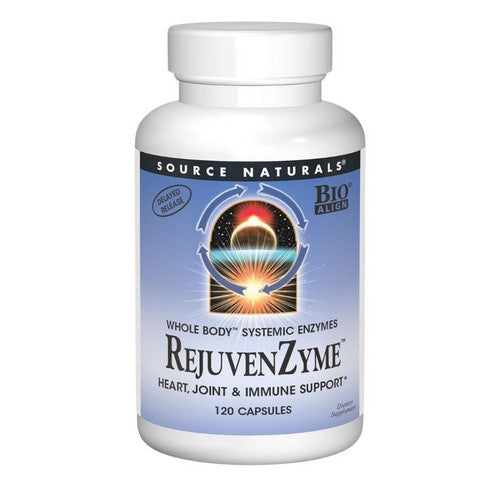 Vegetarian RejuvenZyme 120 Caps by Source Naturals