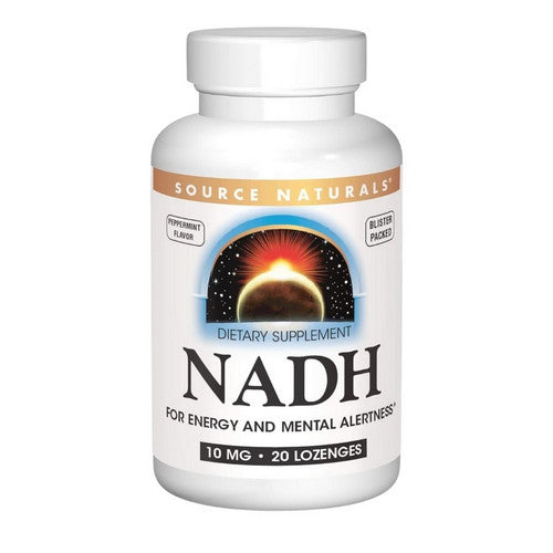 NADH (Enadalert) 20 Tab by Source Naturals
