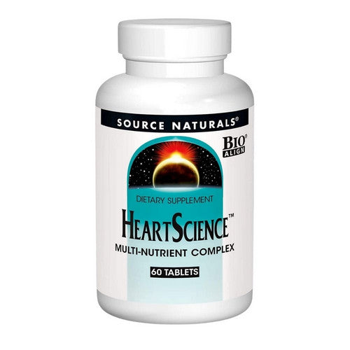 Heart Science 60 Tabs by Source Naturals