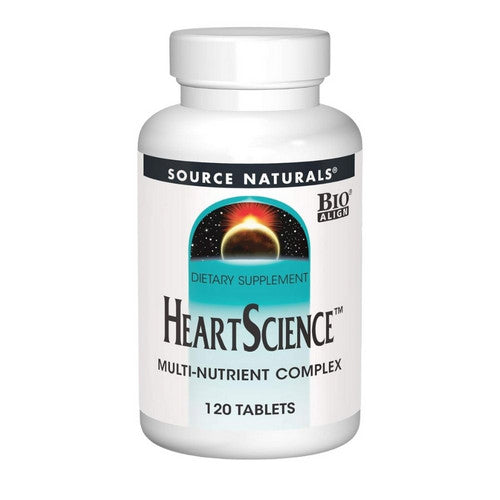 Heart Science 120 Tabs by Source Naturals