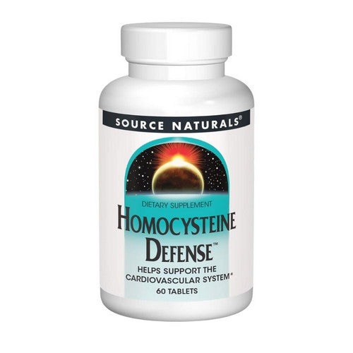 Homocysteine Defense 60 Tabs by Source Naturals