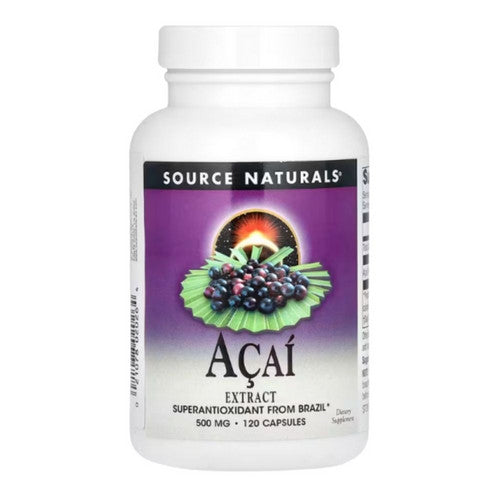 Acai Extract 120 Caps by Source Naturals