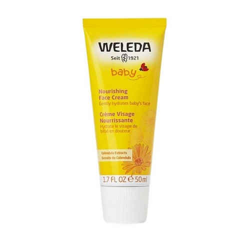Baby Nourishing Face Cream Calendula 1.7 Oz by Weleda