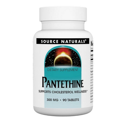 Pantethine 90 Tabs by Source Naturals