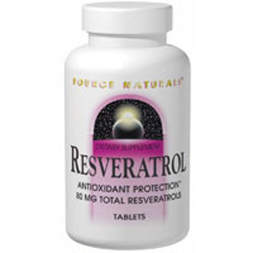 Resveratrol 60 Tabs by Source Naturals