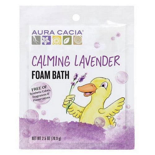 Aromatherapy Foam Bath Kids Calming 2.5 Oz by Aura Cacia