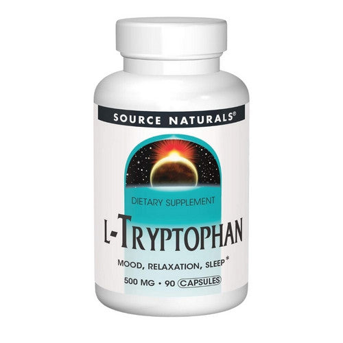 L-Tryptophan 90 Caps by Source Naturals