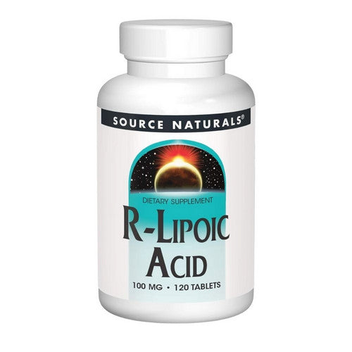 R-Lipoic Acid 120 Tabs by Source Naturals