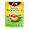 Blueberry Slim Life Organic Green Tea 16 Bags by Yogi