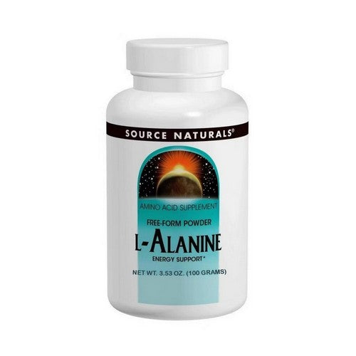 L-Alanine Powder 3.53 Oz by Source Naturals