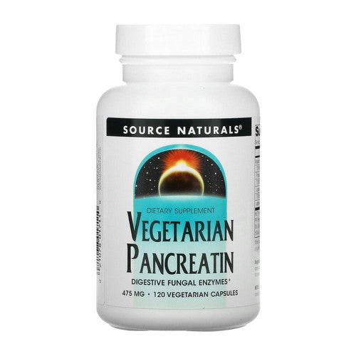 Vegetarian Pancreatin 120 Caps by Source Naturals