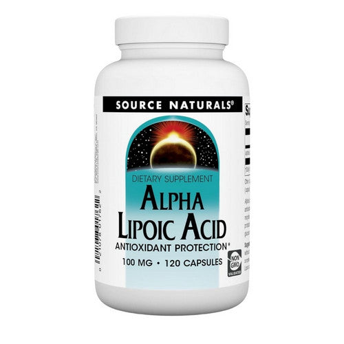 Alpha Lipoic Acid 60 Capsules by Source Naturals