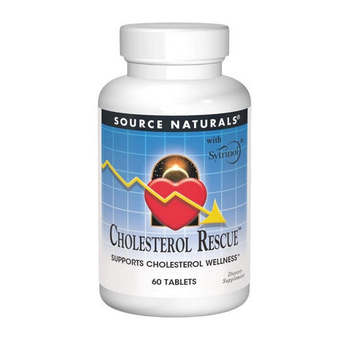 Cholesterol Rescue 60 Tabs by Source Naturals