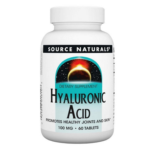 Hyaluronic Acid 60 Tabs by Source Naturals