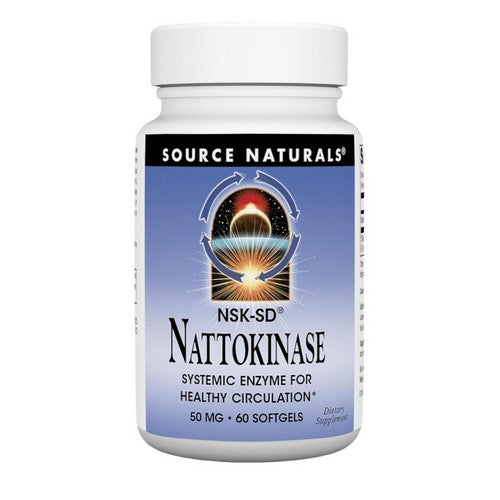 Nattokinase 60 Softgels by Source Naturals
