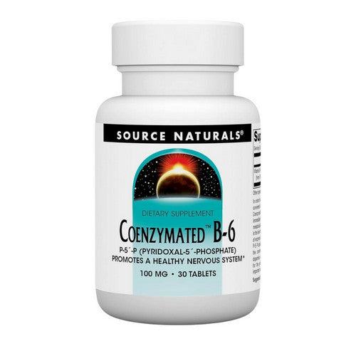 Coenzymated B-6 30 Tabs by Source Naturals