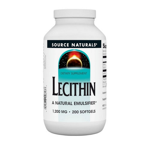 Lecithin 200 Softgels by Source Naturals