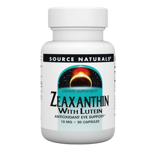 Zeaxanthin With Lutein Capsules 30 Caps by Source Naturals