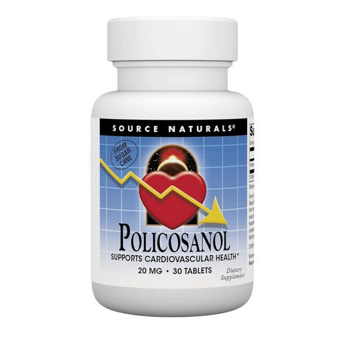 Policosanol 30 Tabs by Source Naturals