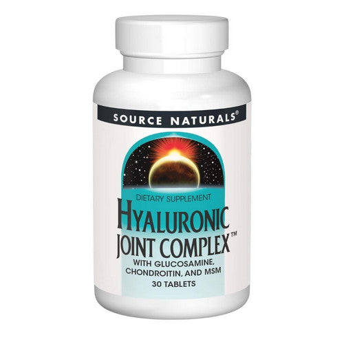 Hyaluronic Joint Complex 30 Tabs by Source Naturals