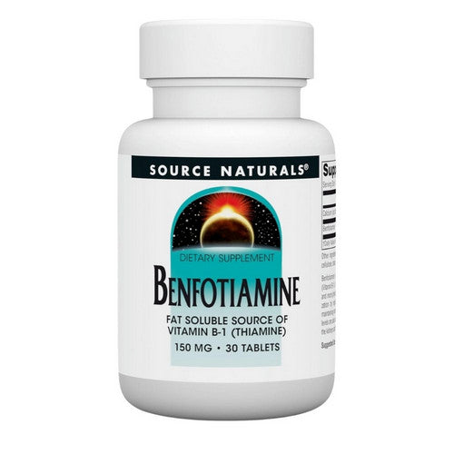 Benfotiamine 30 Tabs by Source Naturals