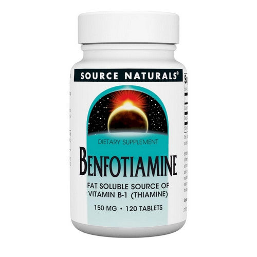 Benfotiamine 120 Tabs by Source Naturals