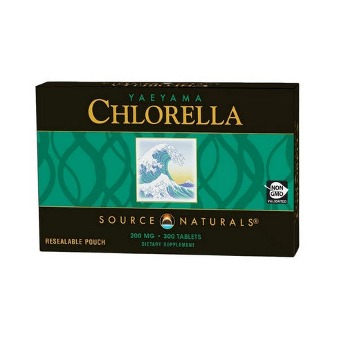 Yaeyama Chlorella 300 Tabs by Source Naturals