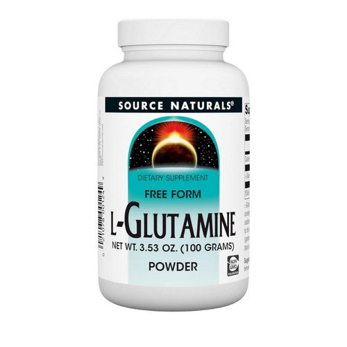 L-Glutamine 3.53 oz (100 gms) by Source Naturals