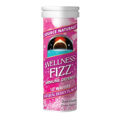 Wellness Fizz Wafer 10 Wafers by Source Naturals