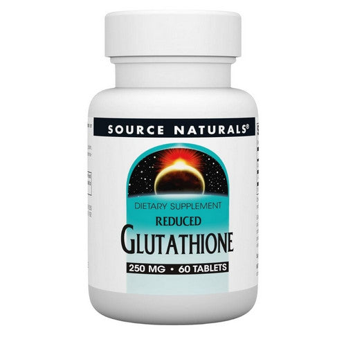 Reduced Glutathione 60 Tabs by Source Naturals