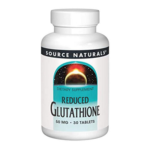 Glutathione Reduced 30 Tabs by Source Naturals