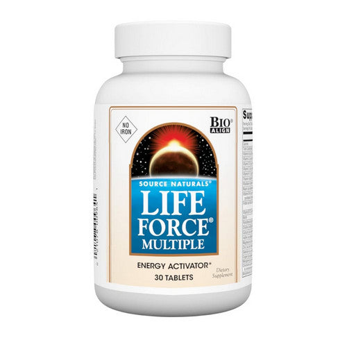 Life Force Multiple-No Iron 30 Tabs by Source Naturals