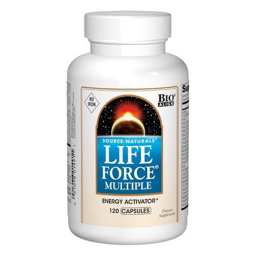 Life Force Multiple-No Iron 120 Tabs by Source Naturals