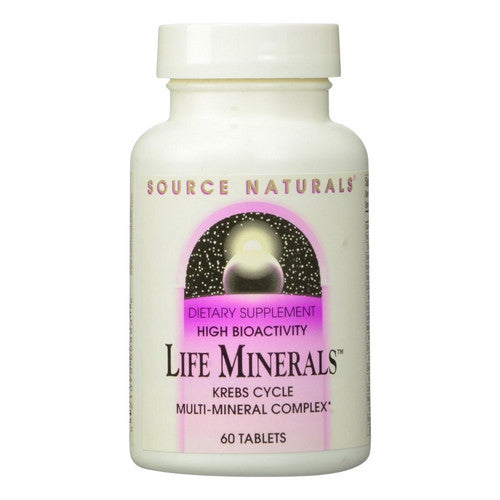 Life Minerals 60 Tabs by Source Naturals