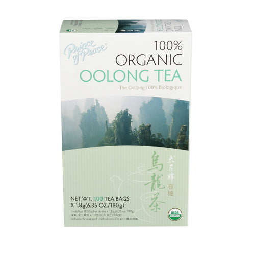 Organic Oolong Tea 100 Bags by Prince Of Peace