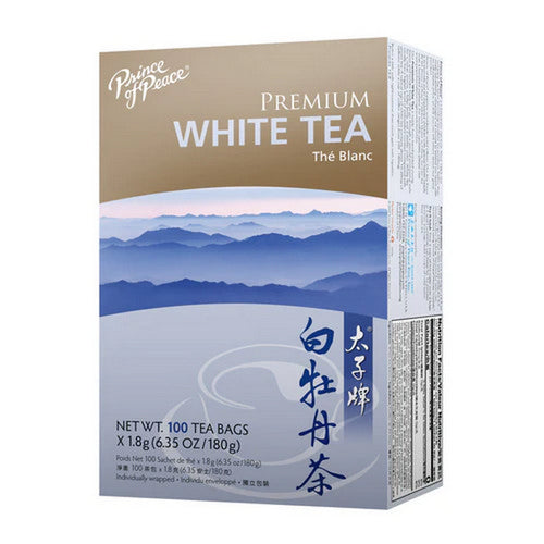 Premium White Tea 100 Bags by Prince Of Peace