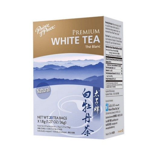 Premium White Tea 20 Bags by Prince Of Peace