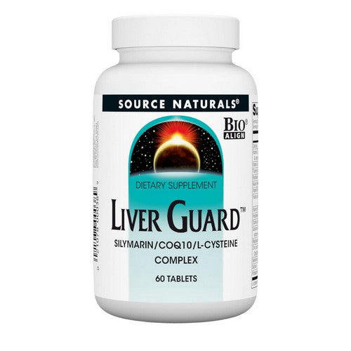 Liver Guard NAC Silymarin/ CoQ 10 60 Tabs by Source Naturals