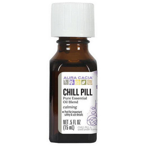 Pure Essential Oil Chill Pill 0.5 Oz by Aura Cacia