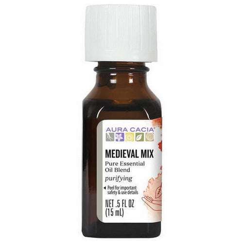 Pure Aromatherapy Medieval Mix Rosemary And Thyme 0.5 Oz by Aura Cacia
