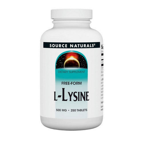L-Lysine 250 Tabs by Source Naturals