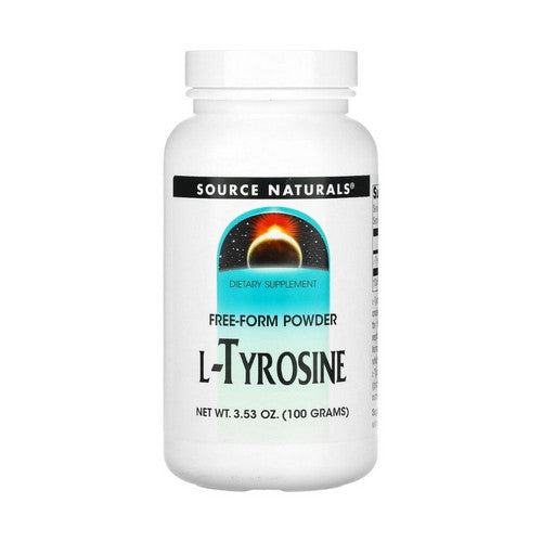 L-Tyrosine Powder 100 gm 3.53 Oz by Source Naturals