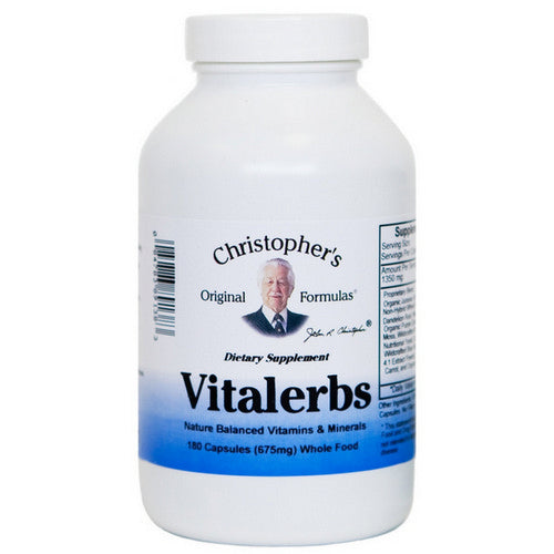 Vitalerbs 180 Vegicaps by Dr. Christophers Formulas