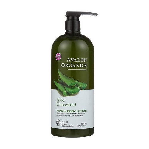 Organics Hand And Body Lotion Aloe Unscented 32 Oz by Avalon Organics