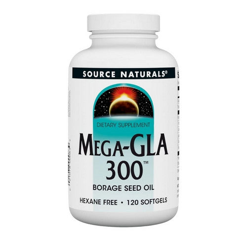 Mega-GLA 300 120 Softgels by Source Naturals