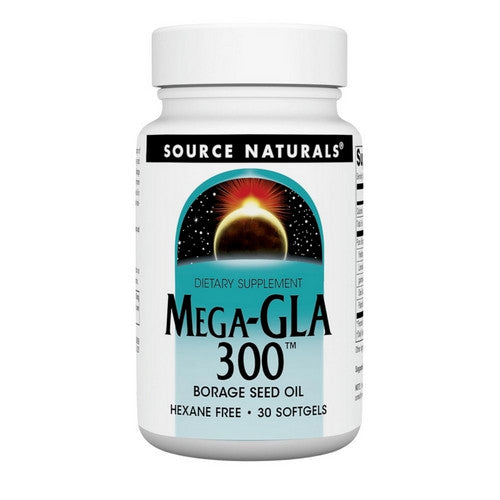 Mega-GLA 300 30 Softgels by Source Naturals