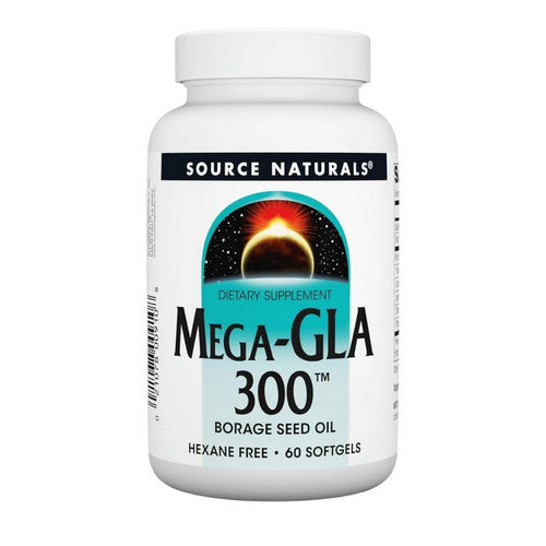 Mega-GLA 300 60 Softgels by Source Naturals
