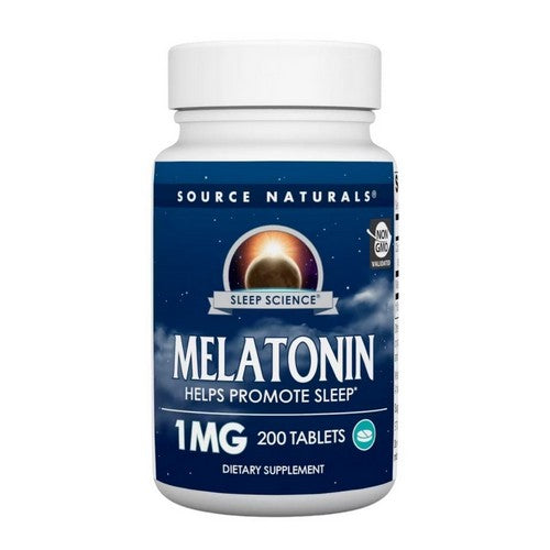 Sleep Science Melatonin 200 Tabs by Source Naturals