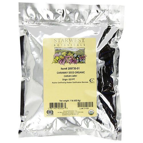 Organic Caraway Seed 1 Lb by Starwest Botanicals